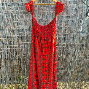 Latin Maxi Off the Shoulder Dress Size M